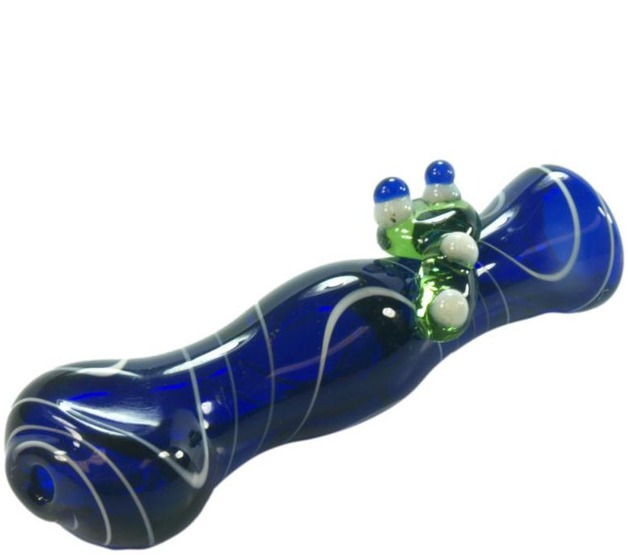 3" Swirly Critter Chillum